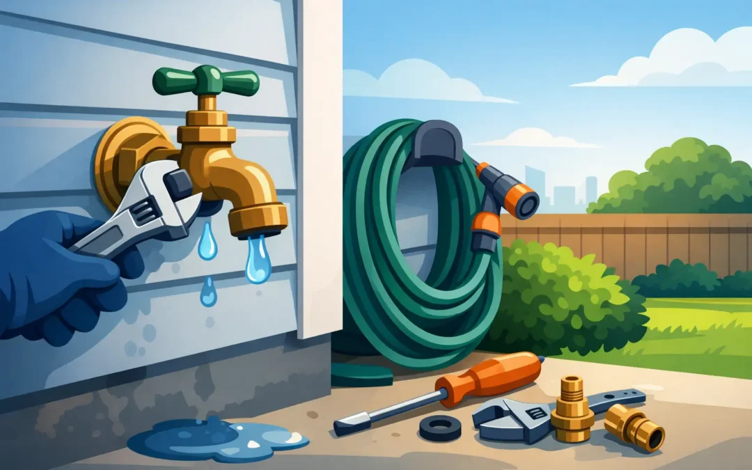 Outdoor Hose Bib Repair That Stops Leaks