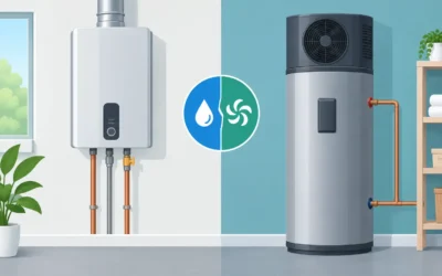 Tankless Versus Heat Pump Water Heaters